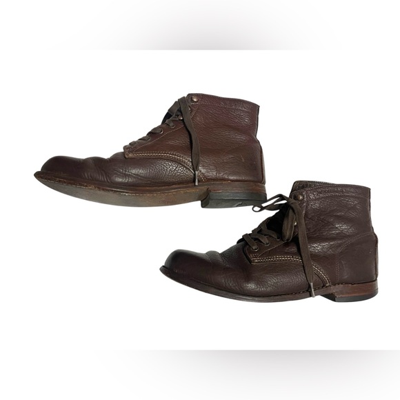 Mens Wolverine 1000 Mile Leather Boots Lace-up Brown W00913 USA Size US 11 - Picture 5 of 11